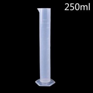 Plastikowe pomiar cylindra Laboratoryjne Test Absolwent próby płynnej rurki Jar Tool Nowe 10/50/15/100/250/500/1000 ml