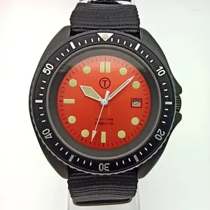 Armbanduhr Britisch Cooper Diving Quartz Military Style Watch 300 m wasserdichte Super -Luminous