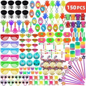 150/130/120/100 PCS Aniversário Pinata Fillers pequenos brinquedos a granel Favorias Favorias infantis Puzzle Puzzle Event Party Party Giveaways Prêmios