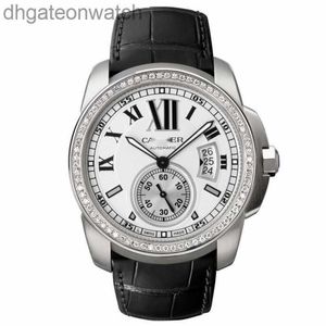 Luxury Fine 1to1 Watch Carter Mens Watch Series 42 mm tylny diamentowy automatyczny zegarek mechaniczny