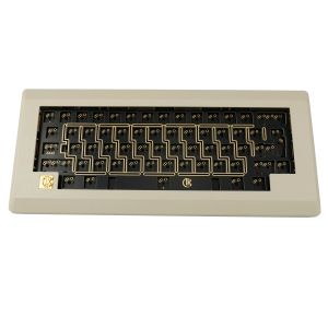 Tillbehör M0110 D0110 Mekaniskt tangentbordssats Hot Swappable Type C Löstagbart PCB -plastfodral FR4 Plate ANSI ISO -layout via injektionsupportstöd