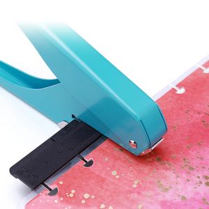 Punch Creative Creative Mushroom Hole Shape Punch para H Planner Disc Ring Paper Cutter Ttype Puncher Machine Office Stationery