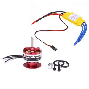 Ny CF2822 1200kV Outrunner Motor 30A ESC för lämplig för RC Airplane RC Multicopter Quadcopter