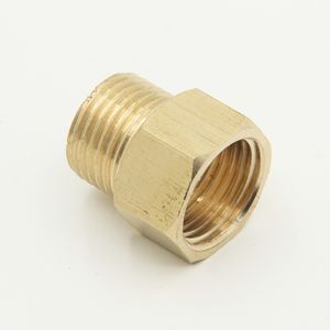 1pcs Copper M/F 1/8",1/4",3/8",1/2" 3/4" BSP Male to Female Threaded Brass Coupler Adapter Brass Pipe Fitting
