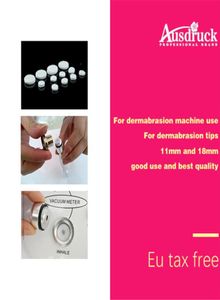 Top quality 1000PCS DIAMOND DERMABRASION PEELING Microdermabrasion cotton filters beauty machine parts mixed 11mm and 18mm7299592