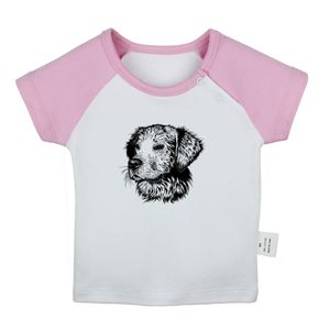 I Love My Great Dane Golden Retriever dog Design Newborn Baby T-shirts Toddler Graphic Raglan Color Short Sleeve Tee Tops
