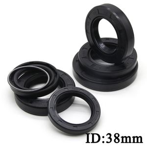 ID38mm NBR Nitrile Rubber Shaft Oil Seal O Ring Gasket TC-38-48/50/52/54/55/56/58/60/62/65/70/72/75-5/7/8/10/12 Nitrile Oil Seal