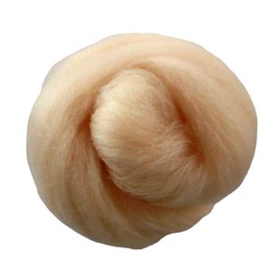 New 45g/25g Needle Felting Light Pink Flesh Skin Tones Felting Wool Roving Fibre Wool For 3D Projects DIY Needle Felting