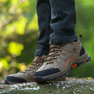 Casual Schuhe Winter Schneeschuhe für Männer und Frauen schnüren Hochtop -Herren Wandern auf warme Fleece -Plattform Baumwoll -Turnschuhe