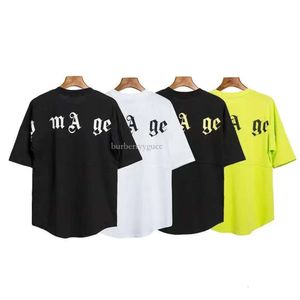 Camiseta de grife masculina Tees Pure Cotton Casual Sports Classic Letter Print Casal Combation Mangeves curtos S-5xl