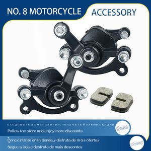 Pinça de freio de disco vermelho/preto de alta qualidade para zoom de bicicleta elétrica Scooter de bicicleta dobrável Mini bolso moto acessórios