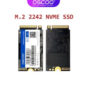 OSCOO SSD M2 256GB NVME SSD 1TB 512GB SSD M.2 2242 PCIE 3.0 X4ハードドライブディスク内部ソリッドステートラップトップ用ドライブ