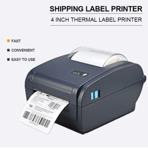 Cases Thermal Shipping Labels Printer 4 Inch Desktop 4x6 Barcode Express Label Stickers Usb Bluetooth 40110mm Width Waybill Printer