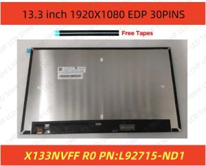 Skärm X133NVFF R0 MATRIX LAPTOP LCD Non Touch Screen FHD 1920x1080 30Pin Connector L92715ND1