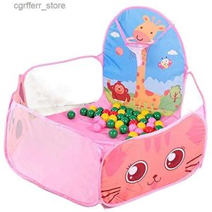 Leksakstält Kids Playpen Children Outdoor Indoor Ball Pool Play Tent Kids Safe Foldble Playpens Game Pool of Balls For Kids Gifts L410