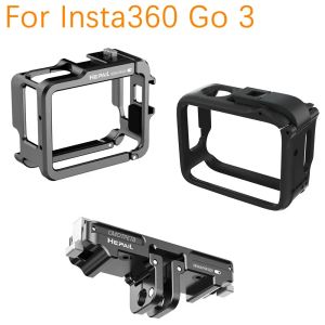Accessories Rabbit Cage for Insta360 GO 3 Protective Frame Case Camera Cage for Insta360 GO 3 Magnetic Quick Release Mount Accessories