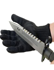 1 paio di guanti kevlar a prova di protezione di sicurezza in acciaio inossidabile guanti taglio macellaio in maglia metallica anticutogendo guanti da lavoro traspirante 6709062