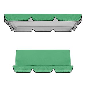 2pcs/Set Gartenstühle Terrasse Abdeckungsabdeckung wasserdichte UV-resistente Schwung Baldachin Sitzdecke Swing Sitzabdeckung Schatten Segel