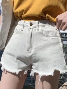 HOIP Jeeky Summer Elastic Sexy Cintura alta Mel de pêssego Jean shorts Mulheres Match Show Fin Tight Brand Buttock Calça quente