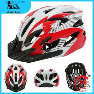 Capacetes de ciclismo Novo masculino Capacete de montagem MTB Capace