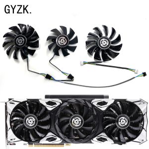 Zotac GeForce için yeni pedler RTX3060 3060TI 3070 3070TI 3080 3080TI 3090 Apocalypse OC Grafik Kartı Yedek Fan GA92S2U GA82S2U