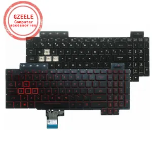 Клавиатуры английский ноутбук для клавиатуры для Asus Tuf Gaming FX505 FX505G FX505D FX505GD FX505GE FX505GM FX505DY FX505DV FX505DT US BADLIT