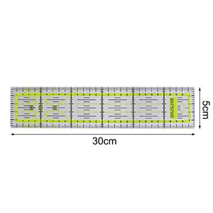 30/45/60 cm trapunta di cucito Patchwork Strumento di taglio del righello Spesso fai -da -te trasparente E56C