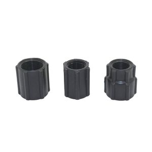 1/2" 3/4" Female Thread Straight Connector 1/2" to 3/4" Internal Thread Reducer Coupling Adapters Plumbing Pipe Fittings