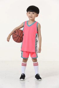 Basketball Jersey Set uniforms kit kit boys da ragazza abbigliamento sportivo traspirante gioventù allenamenti di maglie da basket pantaloncini