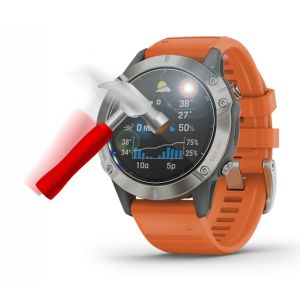 2sts Hydrogel Film Screen Protectors för Garmin Fenix ​​6 6S 6X Pro Sapphire Solar 2.5D Soft TPU Clear Watch Sockproof Cover Case