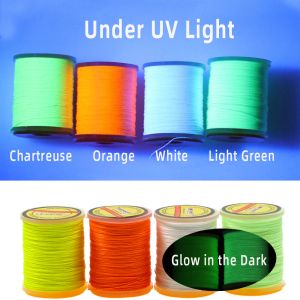 WIFREO Lumo 150D Fly Tying Thread For Bass Pike Flies UV Fluo Polyester DIY Assist Hook Binding Line Fishing Accessories Tackle