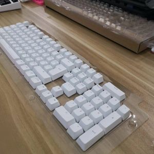 Akcesoria Darmowa wysyłka 104 Keycaps Rosyjskie półprzezroczyste kluczowe klawisze do wiśni MX Przełącznik klawiatury JY20 19 Dropship