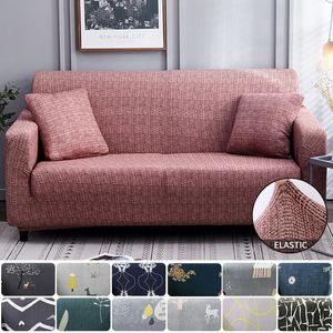 Divano elastico spandex Coperchio per soggiorno avvolgimento stretto di divano di divano sezionale mobili sezione