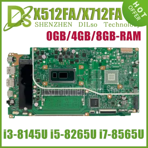 Motherboard KEFU X512FA Mainboard For Asus VivoBook X512FB X512FF X712FA X512FJ X512FJG Laptop Motherboard With I3I5I7/8th 4GB/8GBRAM V2G