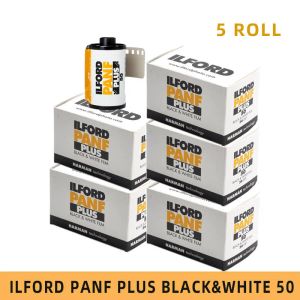 ILFORD PAN 용 카메라 110 롤+50 ILFORD 135 흑백 35mm 필름 PANF PLUS 50 미디어 사진 흑백 필름