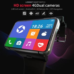 Novo Appllp Max Smart Watch GPS 4G WiFi Relógios de 2,88 polegadas Tela de toque Bluetooth Sports Dual Camera Games Watch For Men Mulheres