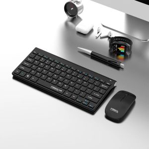 Combos Keyboard and Mouse Set External Wireless Keyboard Mouse Set Indicator Light Plug and Play Lightweight for Notebook Laptop