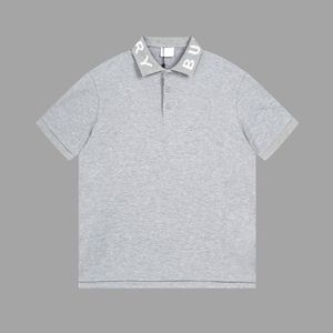 Herren Red Polo Shirt Designer Man Fashion Horse T -Shirts lässige Männer Golf Sommer Polos Shirt 2024 Top -Qualität Pure Cotton High Street Trend#B16