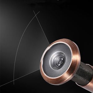 High Quality 200 Degree Alloy Tamper Adjustable Home Security Camera Optical Glass House Anti-Theft Eye Video Door Peephole