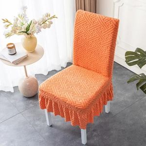 Chair Covers Modern Minimalist Elastic Soft Seat Cover Thick Jacquard Fashionable Dust Anti Slip Comfort