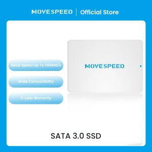 Drives MoveSpeed ​​SATA3.0 SSD 512GB 1TB TLC Chip Wewnętrzny napęd stały stałego 256GB 2TB 4TB SSD SATA III Dysk do laptopa na pulpicie notebook