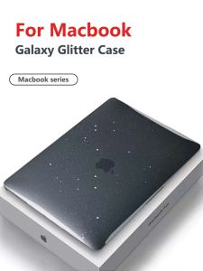 Casi di lusso Galaxy Glitter Laptop Cover per MacBook Air Pro 13 14 16 A2337 2020 A2289 A2338 M1 M2 Chip 15,3 13,6 12 11 2021 Inch Caso