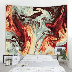 Psychedelic scene background cloth tapestry Home Art Deco tapestry Bohemian Hippie wall tapestry yoga mat sofa blanket