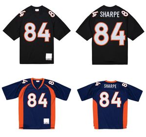 Genähte Fußballtrikots 84 Shannon Sharpe 1998 Mesh Legacy Retro Classics Jersey Männer Frauen Jugend S-6xl