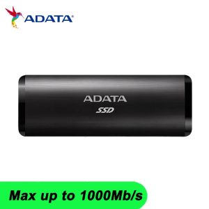 Приводы Adata USB 3.2 SE760 Высокоскоростный мобильный сплошной привод Metal Shell Portable Rhow 256 ГБ 512 ГБ 1 ТБ SSD