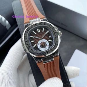 Bestseller 42 mm Dicke Mineralstemperierter Spiegel 316 feiner Stahlgehäuse wasserdichte Männer automatische mechanische Uhr