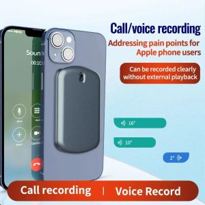Registratore di telefonate mobile Registratore 464 GB Riduzione del rumore Piccolo segno osseo Sensing Voice attivato con aspirazione magnetica per iOS Android