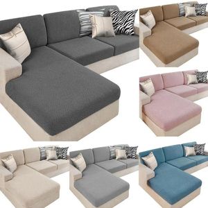 Stol täcker 3st Super Stretch soffa slipcover spandex icke-halk mjuk soffa täckning av sektion hörn sette skyddsslipcovers