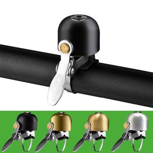 Rockbros Mini Fahrrad Bell Bike Horn Kupferlegierung Radspuren -Lenker Sicherheit Laut Horn Klassisches Fahrrad Accessoires