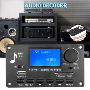 Oyuncu Bluetooth Audio Host Decoder Board Araba MP3 Çalar Radyo Modülü Araba Radyo Kayıt İşlevi SixButton Çok Yönlü Kontrol